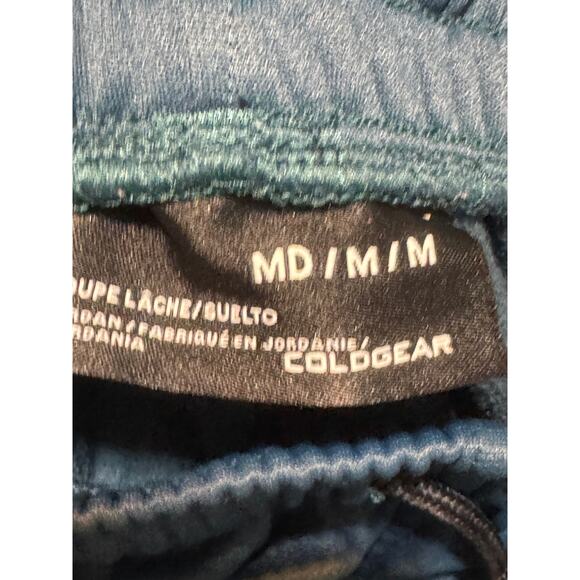 Under Armour · Medium · ColdGear · Loose Joggers · Performance Knit · Blue Teal - Picture 3 of 7